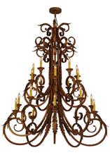 2nd Avenue Designs Blue 150518 - 48" Wide Serratina Chandelier