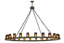 2nd Avenue Designs Blue 152068 - 72"W Loxley 24 LT Chandelier