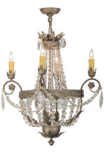 2nd Avenue Designs Blue 155186 - 26"W Antonia 4 LT Chandelier