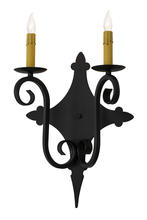 2nd Avenue Designs Blue 162474 - 12" Wide Angelique 2 Light Wall Sconce