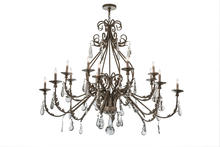 2nd Avenue Designs Blue 169173 - 60"W French Elegance 16 LT Chandelier