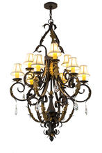 2nd Avenue Designs Blue 169782 - 36"W Ingrid 9 LT Chandelier