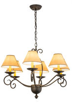 2nd Avenue Designs Blue 169823 - 30"W Sienna 6 LT Chandelier