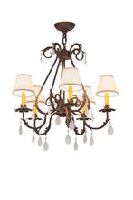 2nd Avenue Designs Blue 171440 - 25"W Chantilly 5 LT Chandelier