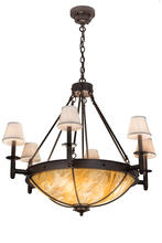 2nd Avenue Designs Blue 173511 - 36"W Freya 6 LT Chandelier