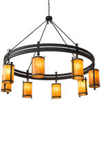 2nd Avenue Designs Blue 176848 - 84" Wide Beartooth 8 Light Chandelier