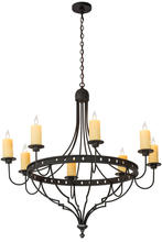 2nd Avenue Designs Blue 180196 - 48" Wide Bottini 8 Light Chandelier