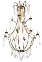 2nd Avenue Designs Blue 182547 - 54"W Kaitlynn 12 LT Two Tier Chandelier