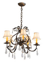 2nd Avenue Designs Blue 187283 - 25"W Chantilly 5 LT Chandelier