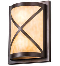 2nd Avenue Designs Blue 190543 - 9" Wide Whitewing Wall Sconce