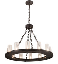 2nd Avenue Designs Blue 192501 - 36" Wide Loxley 12 Light Chandelier