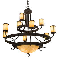 2nd Avenue Designs Blue 194814 - 52" Wide Nehring 9 LT Chandelier