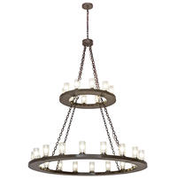 2nd Avenue Designs Blue 202972 - 60" Wide Loxley 28 Light Two Tier Chandelier