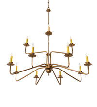 2nd Avenue Designs Blue 220461 - 42" Wide Yanis 12 Light Two Tier Chandelier