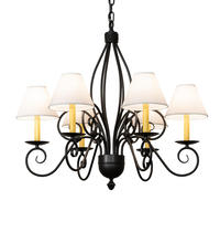 2nd Avenue Designs Blue 227499 - 32" Wide Squire 6 Light Chandelier