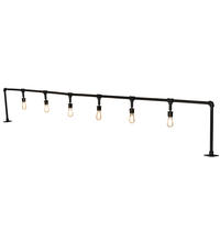 2nd Avenue Designs Blue 239546 - 158" Long PipeDream 6 Light Bar Top Lamp