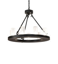 2nd Avenue Designs Blue 245878 - 30" Wide Loxley 9 Light Chandelier