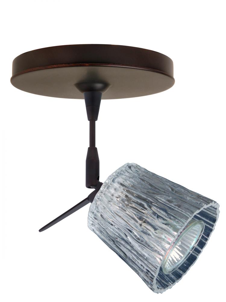 Besa Spotlight Nico 3 Bronze Clear Stone 1x50W Halogen Mr16