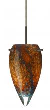 Besa Lighting 1JC-4125CE-BR - Besa Juli Pendant Bronze Ceylon 1x100W Medium Base