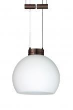 Besa Lighting 1XA-565807-BR - Besa Pendant Palla 5 Bronze Opal Matte 1x50W Halogen