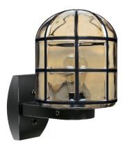 Besa Lighting 341756-WALL - Costaluz 3417 Series Wall Black 1x75W A19