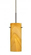 Besa Lighting 1JC-4123HN-LED-BR - Besa Stilo 10 LED Pendant Honey Bronze 1x9W LED