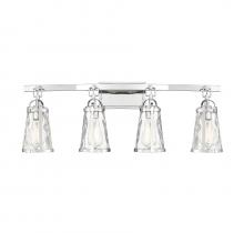 Savoy House 8-560-4-11 - Albany 4-Light Bathroom Vanity Light in Polished Chrome