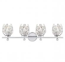 Savoy House 8-6601-4-11 - Moreno 4-Light Bathroom Vanity Light in Chrome