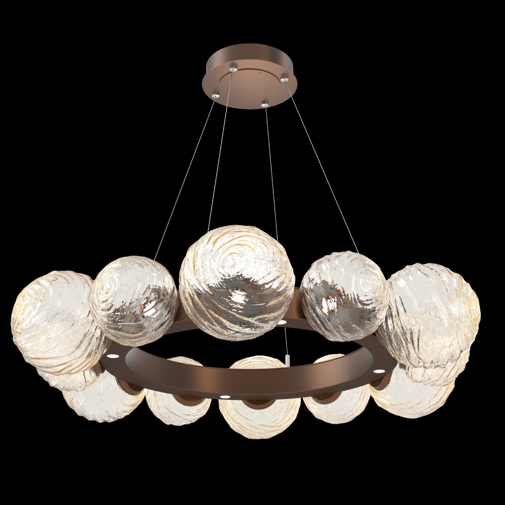 Gaia Radial Ring Chandelier