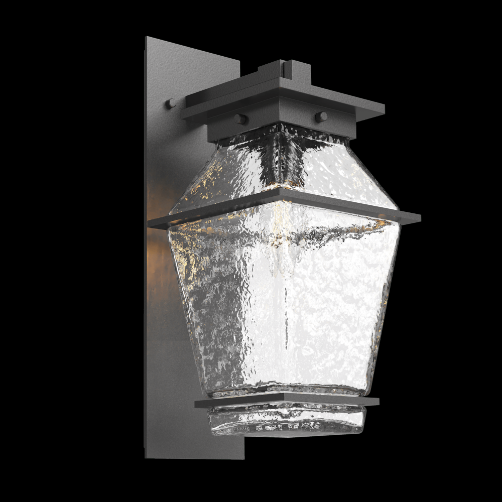 Outdoor Landmark Arm Sconce-01-Argento Grey