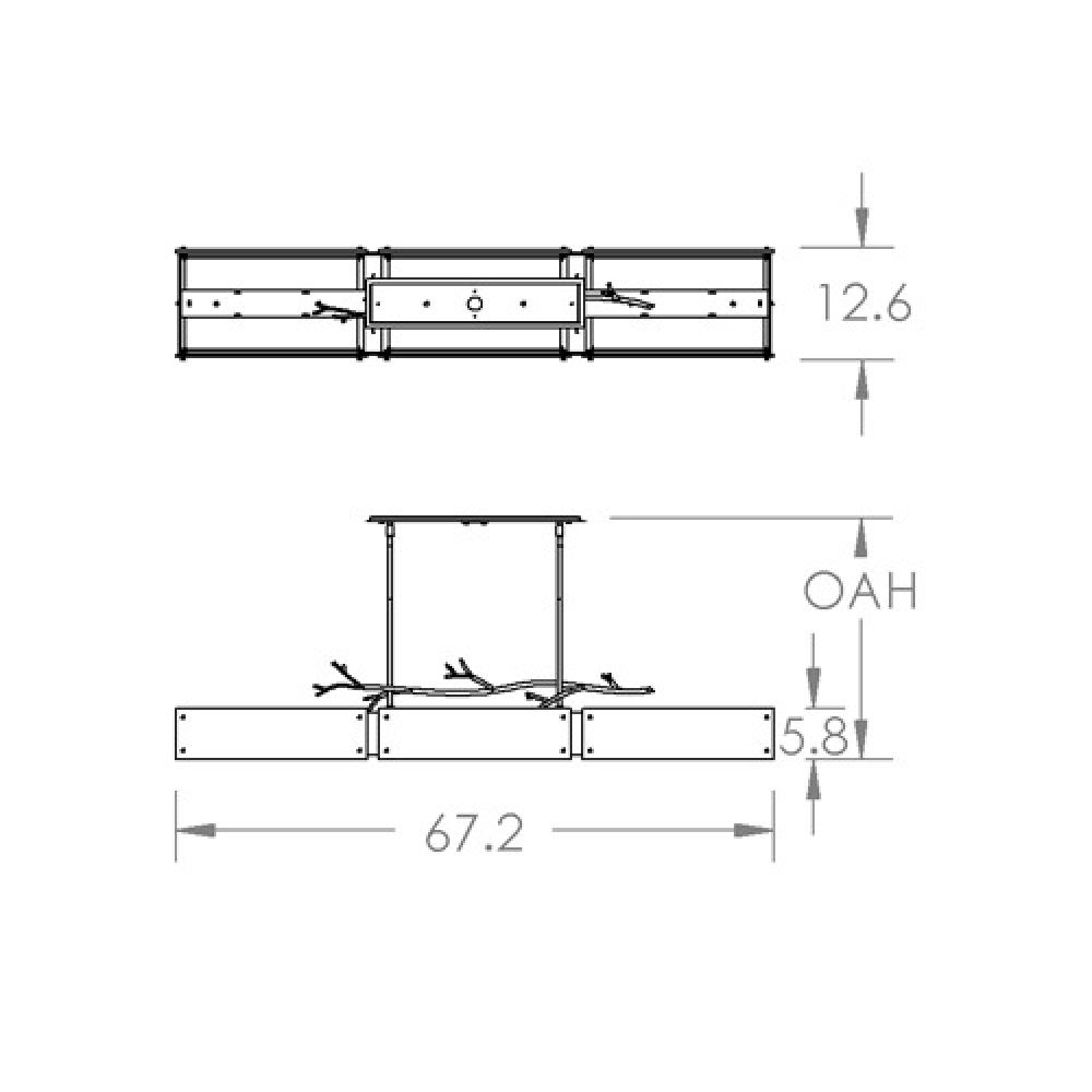 Ironwood Linear Suspension-0D-Metallic Beige Silver