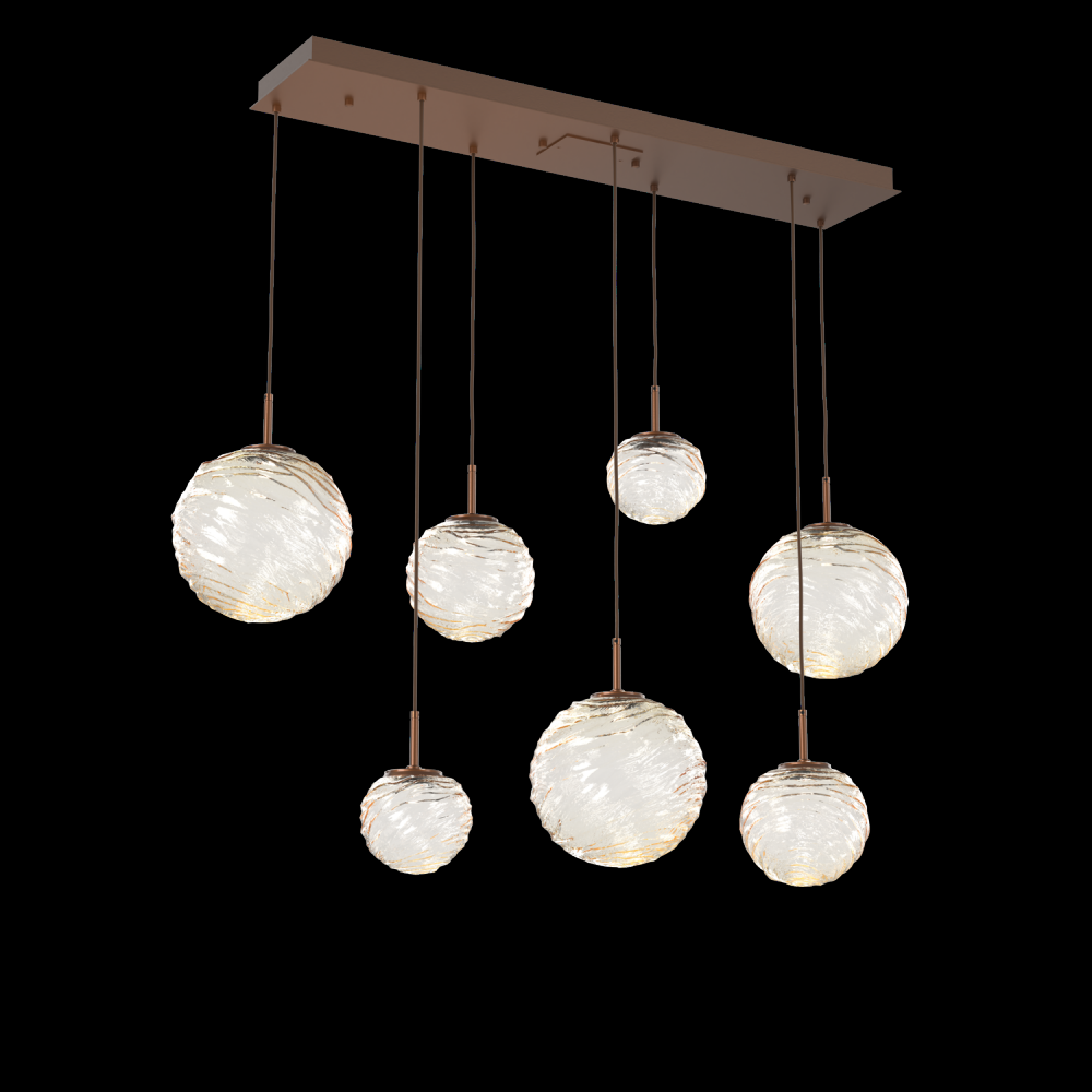 Gaia Linear Multi-Pendant Chandelier