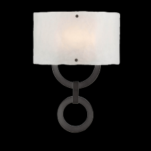 Hammerton CSB0033-0D-BS-BG-E2 - Carlyle Round Link Cover Sconce