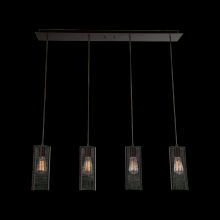 Hammerton PLB0020-05-BB-0-C01-E2 - Downtown Mesh Linear 5pc Multi-Pendant