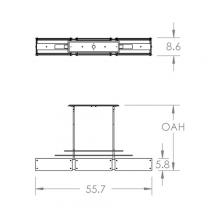 Hammerton PLB0026-0E-BS-BG-001-E2 - Urban Loft Parallel Linear Suspension-0C-Metallic Beige Silver