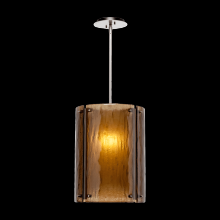 Hammerton LAB0044-16-FB-FR-001-E2 - Textured Glass Oversized Pendant-Rod Suspended-16