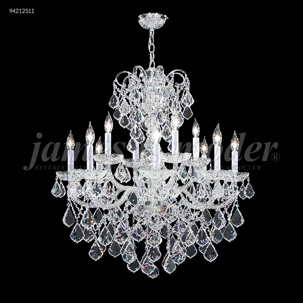 Vienna 12 Glass Light Chandelier