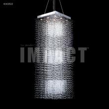 James R Moder 40403S22 - Crystal Rain Entry Chandelier