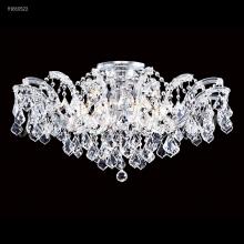 James R Moder 91808S2GT - Maria Theresa 3 Light Flush Mount