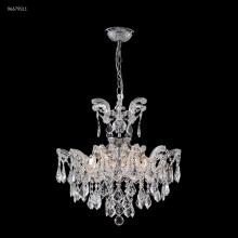 James R Moder 96679S11 - Maria Theresa Semi-flush Crystal Chand.