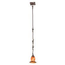 Kalco 1821BA/PS5201 - Vine 1 Light Mini Pendant