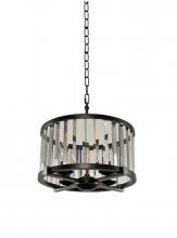 Kalco 314252SB - Essex 16 Inch Convertible Pendant - Semi Flush Mount