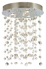 Stone Lighting CH513CRPCGM5 - Chandelier Cascade Clear Polished Chrome GU10 120V MR16 3x50W