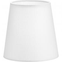 Progress P860060-000 - Elara Collection White Linen Accessory Tapered Shade