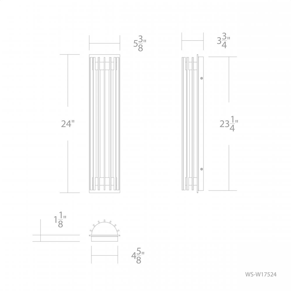 Moline Outdoor Wall Sconce