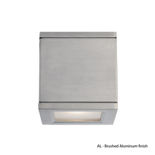 WAC US WS-W2504-AL - RUBIX Outdoor Wall Sconce Light