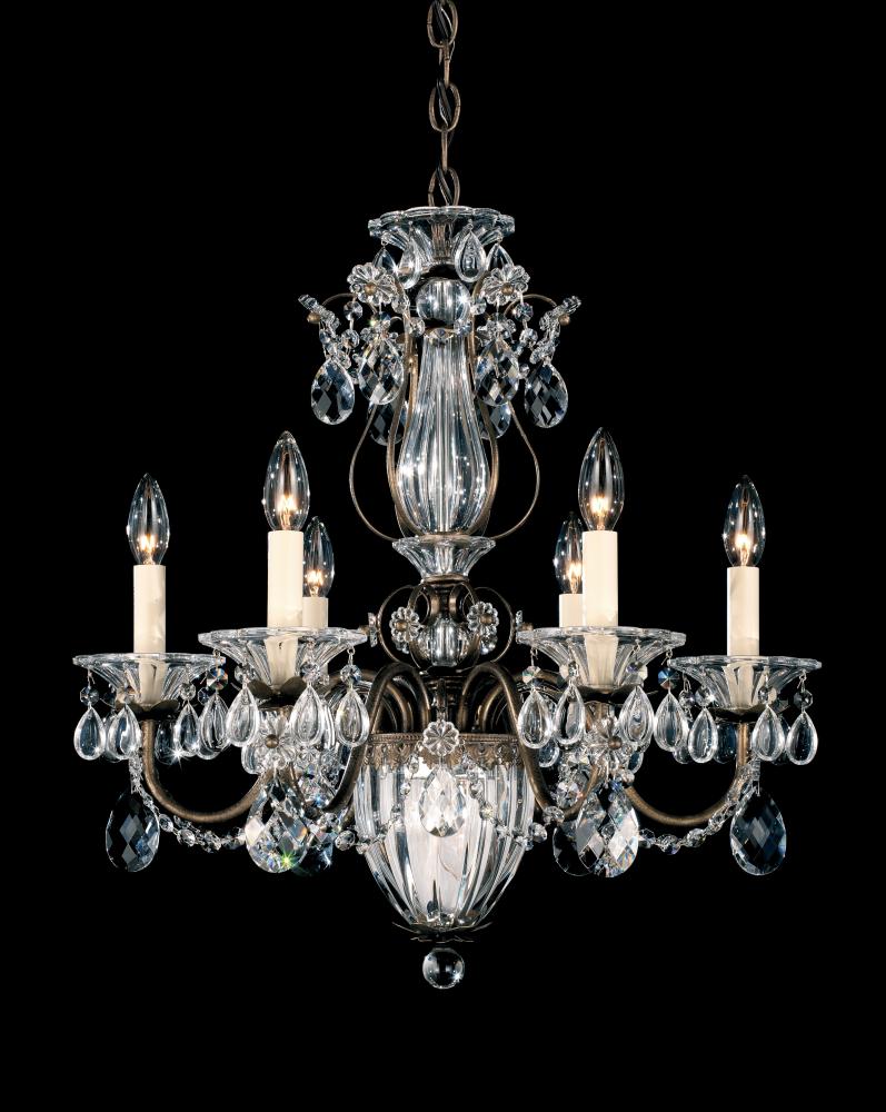 Bagatelle 7 Light 120V Chandelier in Aurelia with Crystals from Swarovski®