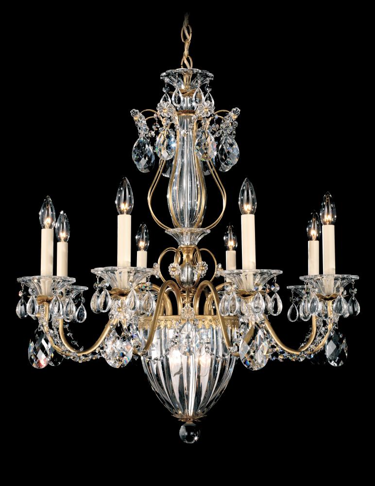 Bagatelle 11 Light 120V Chandelier in Heirloom Gold with Clear Radiance Crystal