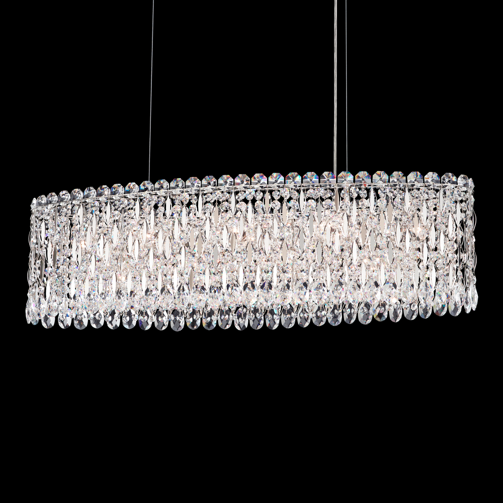 Sarella 12 Light 120V Pendant in Heirloom Gold with Heritage Handcut Crystal