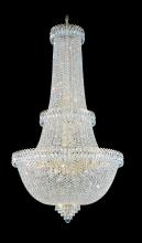 Schonbek 1870 2642-40O - Camelot 57 Light 120V Chandelier in Polished Silver with Clear Optic Crystal